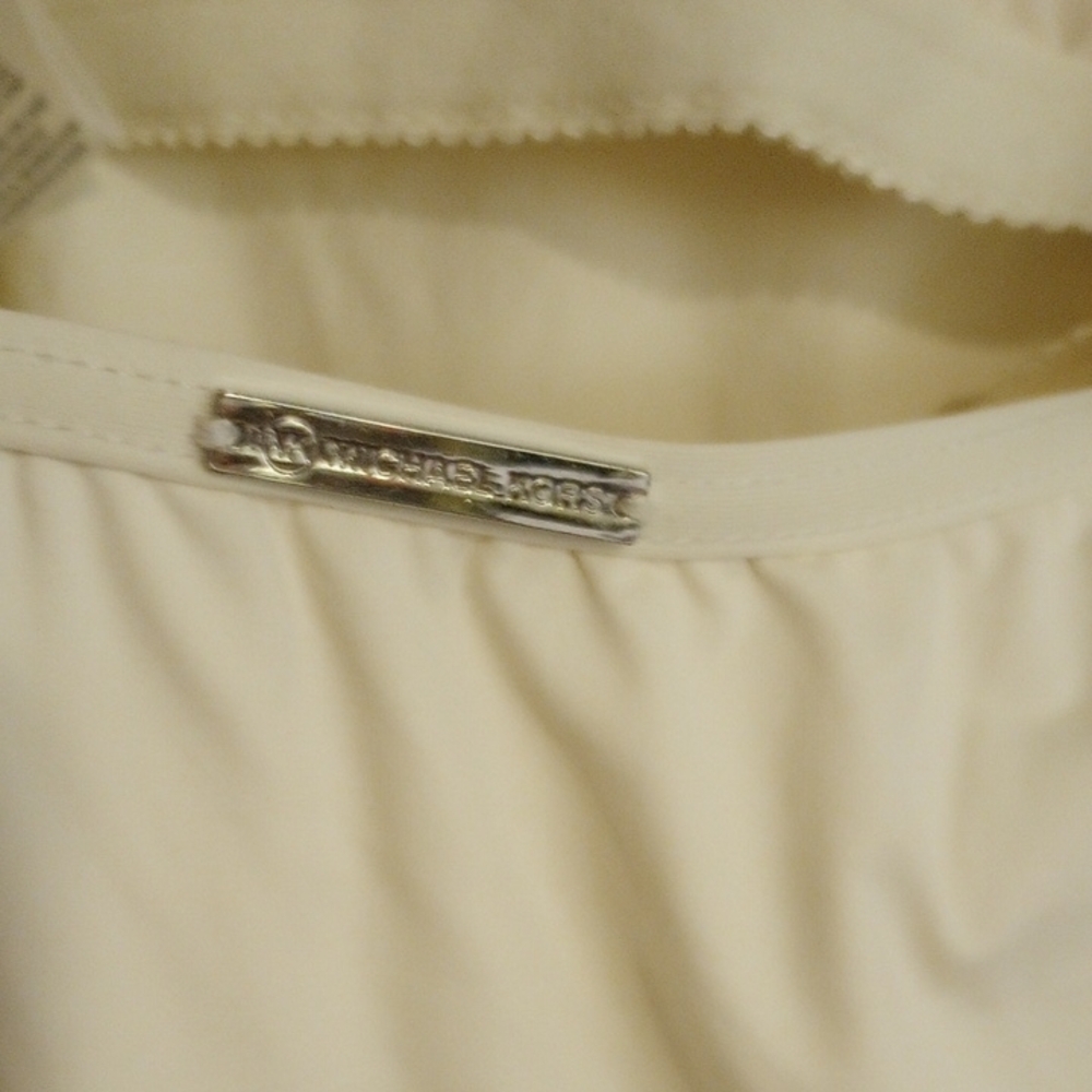 Cream Ruffled Halter Top - Picture 5 of 6
